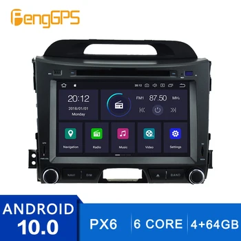 Android 10.0 GPS Navigacija Za KIA sportage R 2010-2016 Multimedijski zaslon na Dotik glavne enote DVD Predvajalnik FM AM Z Carplay 4+DSP 64 g
