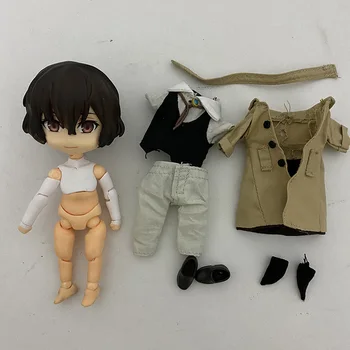 Anime Bungo Potepuške Pse Slika Dazai Osamu Nakajima Atsushi Številke Resnično Ustrezala Dazai Osamu figuric-Igrač Lutka 14 cm
