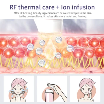 ANLAN RF Lifting Obraza Mesotherapy Kože Zaostrovanje Pomlajevanje Radijske Frekvence Instrument Lepoto Obraza, Učvrstitev Gubam Odstranitev