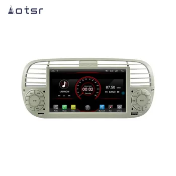 AOTSR 1 Din avtoradio Za Fiat 500 2007 - Android 10 Multimedijski Predvajalnik Samodejno Stereo GPS Navigacija DSP AutoRadio IPS Enota