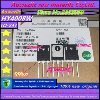 Aoweziic 2020+ 10PCS - 20 KOS - 50 KOS - 100 KOS novo izvirno HY4008 HY4008W ZA-247 MOSFET inverter Ultra čip 80V 200A