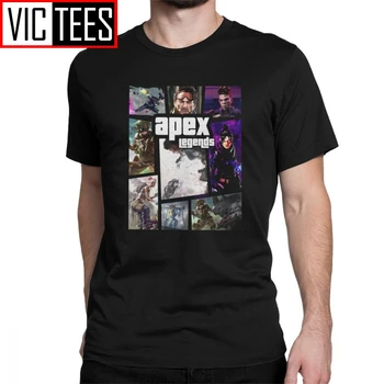 Apex Legende Kritje T-Majice za Moške Igre Moda Bombaž Tees Crewneck Kratkimi Rokavi Moški T Srajce Ideja za Darilo Oblačila
