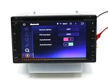 Avto radio Multimedijski predvajalnik dvd-jev android Za Univerzalni avtomobilski stereo sistem gps avdio vodja enote magnetofon Wfi BT