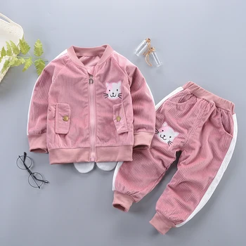 BibiCola Pomlad dojencek dekliška oblačila sklop Lepoto natisne majica +hlače krilo 2pcs bo ustrezala nastavite otroci trenirko otroci oblačila obleko
