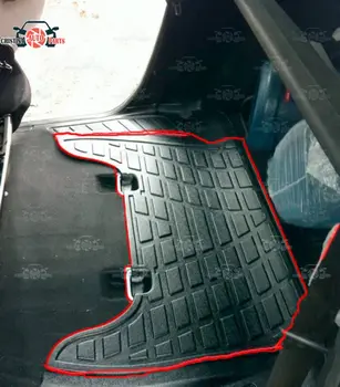 Blazinice na zadnji sedeži za Lada Largus 2012-2018 zajema na preprogo polico trim pribor za varstvo preprogo, avto styling