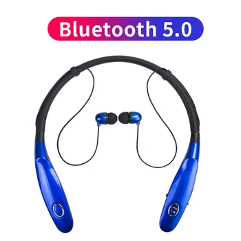 Bluetooth V5.0 Slušalke Brezžične Slušalke Magnetni Šport Slušalka IPX4 TWS Za iPhone 11 Xr Pro Xs Max 6 6s 7 Plus 8 X Univerzalni