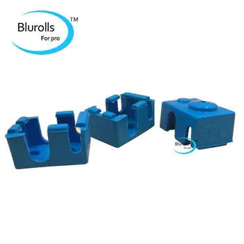 Blurolls 3pcs* Silikonsko Nogavice za v6 PT100 hotend Reprap 3D tiskalnik deli