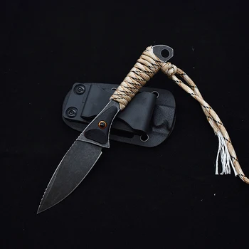 BM15200 boj nož naravnost nož za preživetje nož fiksno rezilo EOS nož pripomoček G10 self-defense kampiranje, lov na prostem nož