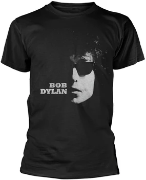 Bob Dylan Sončna Očala Obraz T-Shirt Uradni Blaga