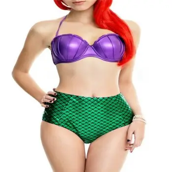 Bombaž Ariel Kostum Dvodelni Bikini Komplet Kopalke Pushup Podložen Bandeau Zgornji