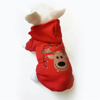 Božična Noč Čarovnic Ljubljenčka Psa Cothes Teddy Plašč Bombaž Hoodie Plašč In Hišne Bichon Kostum