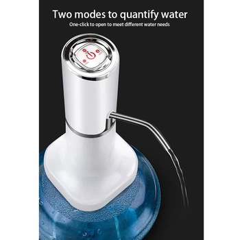 Brezžični Električna Vodna Črpalka Dve Cevi Za Vodo Nosilec Čiste Vode, Mineralne Vode Razpršilnik Samodejni Tlačni Razpršilnik Vode