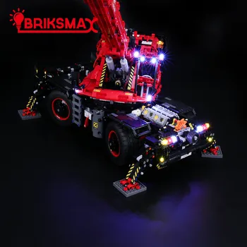 BriksMax Led Light Up Kit Za 42082 Tehnika Serije Reliefom Žerjav ，(NE Vključujejo Model)