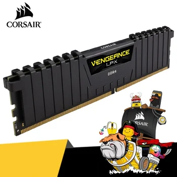 CORSAIR Vengeance RAM Pomnilnika LPX 4GB 8GB 16GB 32GB DDR4 PC4 2400Mhz 2666Mhz memoria ram ddr4 Modul PC Desktop RAM Pomnilnika DIMM