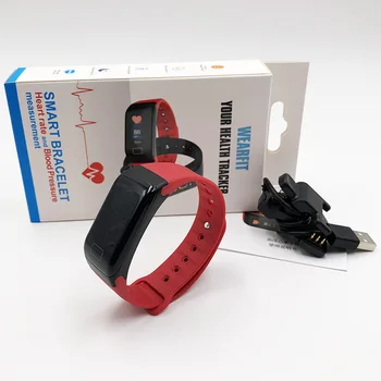 COXANG F1 Plus Smart Manšeta Dejavnosti Fitnes Tracker Krvnega Tlaka, Srčnega utripa Passometer Smartband Za Android IOS