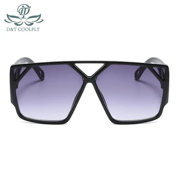 D&T 2020 Novi Kvadrat, Pravokotnik sončna Očala Ženske Moški Modni Razkošje Barv Objektiv PC Okvir blagovne Znamke Oblikovalec Model Seksi sončna Očala UV400