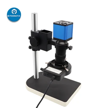 Digitalna Integrirana Kamera Mikroskop 38MP/16MP/14MP 60F/S HDMI VGA 180X C-Mount m 56 LED Obroč Svetlobe Za Telefon Spajkanje Popravila