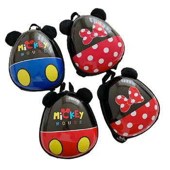 Disney Mickey Mouse Mickey Nov Modni jajčne lupine Vrečko Anime Risanke Srčkan Vrtcu Nahrbtnik Šolsko Torbo Rojstni dan darila
