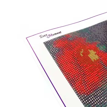 DIY diamond slikarstvo kvadratnih diamond vezenje cvetje jagode vzorec slika okrasnih doma dekor ASF395