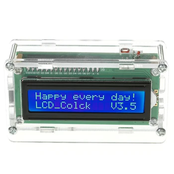 DIY Digitalni Timer, LCD Ura Kit programer, Datum, Čas, Prikaz Temperature, s Preglednimi Primeru s Samosprožilcem Stikalo