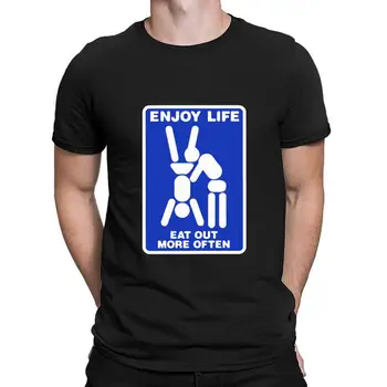 Doggystyle Sex Inštruktor Uživajo Življenje 69 T Shirt Design S-5XL Sončno Pomlad Verodostojno Normalno Novost Bombaž Majica