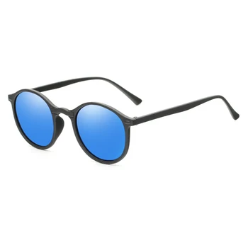 Dolgo Rejec Letnik Blagovne Znamke Oblikovalec Polarizirana Ženske Sončna Očala Krog RetroFrame Sončna Očala Očala Za Moške Očala Gafas De Sol