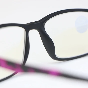 DRDAR Kvadratni Okvir Žensk Obravnavi očala 1700 Moda divje Želvovina barvo očal Anti-modra svetloba +125+175+200