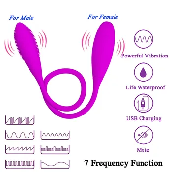 Dvojni Dildo Analni Vibrator Moški Ženske Klitoris Stimulator Jezika Sex Igrače Za Odrasle, Polnilne Masturbator Butt Plug Vibracijsko Jajce