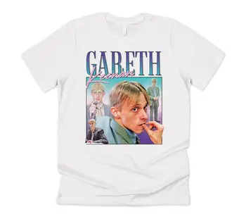 Gareth Keenan Poklon T Shirt Tee Smešno Britanskega Urada Ikono Retro 90. LETIH Vintage Retro