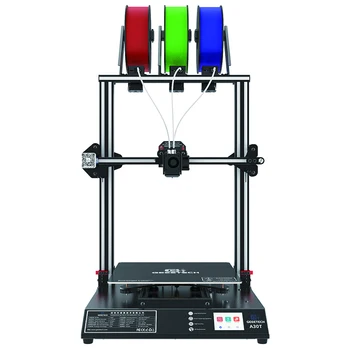 Geeetech 3-v-1-Out Samodejno Izravnavanje Mix Barve 3D Tiskalnik A30T 3d tiskalnik, ki Z veliko Dvojno xais Break-Nadaljevanje Zmogljivosti 3d tiskanje
