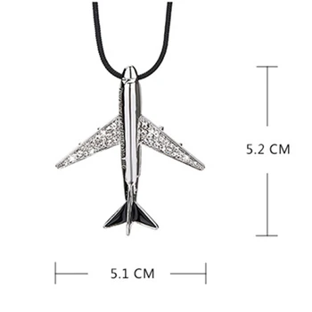 Heeda Kpop minimalističen modni nakit 2018 nove ustvarjalne edinstveno veren letalo, ogrlico, obesek, elegantno joker pulover verige