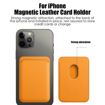 HEZUGOYI Usnjene Denarnice Primeru za iPhone 12Mini Mag Magnetni Varno Usnje Rokav Kartico Vrečko Za IPhone 12ProMax Varstvo Primeru Vrečko