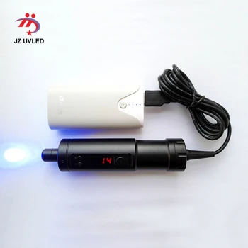 High Power 10W Nichia 365NM UV LED Točka Luči Za UV Gel za Sušenje Svetilke USB-Vtič Napajanje Ročni Števec Zdravilo Stroj