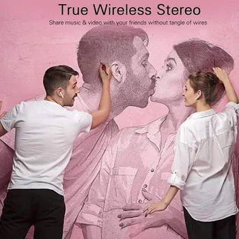 I7s TWS Brezžične Slušalke Bluetooth 5.0 Slušalke Šport Čepkov Slušalke Z Mikrofonom Za Vse Pametne Telefon Xiaomi Samsung LG Huawei
