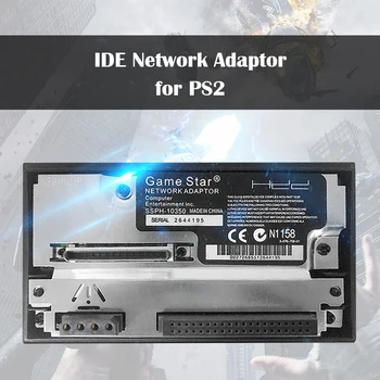 Igralno Konzolo Omrežna Kartica Dustproof Prenosni Izvajanje Dekor SATA Socket Adapter HDD za PS2 Playstation 2 SATA/IDE