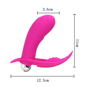 IKOKY Nosljivi Vibrator, Dildo Vibracijske Hlačke Vaginalne Masaža G Spot Klitoris Stimulator 10 Stimulacije Sex Igrače za Ženske