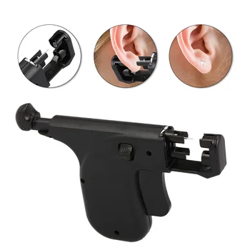 Iz nerjavečega Jekla Ear Piercing Pištolo Kit Uho Pierce Pištolo Nastavite Varnost Uho Pierce Pištolo s Ušesa Klinov Uhani Orodje