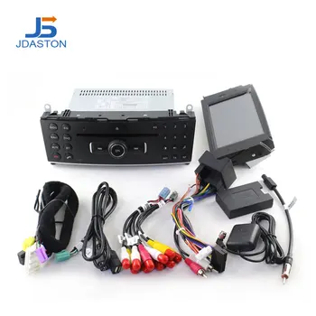 JDASTON Android 10 V Dash 2Din Avto DVD Predvajalnik Za Mercedes Benz C200 C180 W204 2007-2010 Avto GPS Radio Audio Večpredstavnostna Stereo