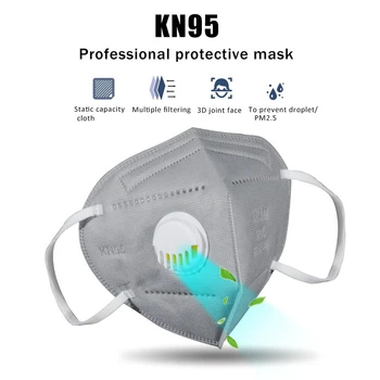 Jinjiang Funda Mascarilla FFP3 KN95 Maske Mascarillas Masko маска Z Dihanjem Ventil Respirator Varnost Prah Usta Maske