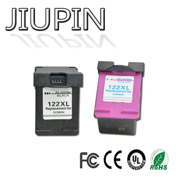 JIUPIN 1set 122XL črnilom kartuše, združljive Za HP122 XL Za HP Deskjet 1000 1050 1050A 1510 2000 do leta 2050 3000 3050 Tiskalnik