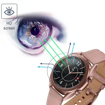 Kartice Galaxy Watch 3 41mm Screen Protector,Kaljeno Steklo 2.5 D Loka Robovi 9H HD Praske Odporen Zaslon(3 pack)