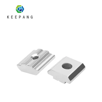 KeePang EU 20 30 Serije M4 Aluminija Blok Vijak Matica 3D Tiskalnik Deli Ogljikovega Jekla Roll V Drsna T Režo Matico z M4 M5 M6