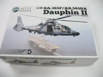 Kitty Hawk 80108 1/48 SA.365F Dauphin II Sestavljanje modela Nova