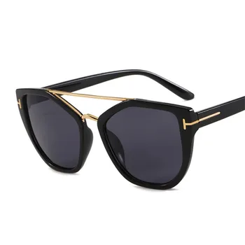 Kovinska sončna Očala Goggle Ženske Vintage sončna Očala Lady Odtenkih Modnih Punk Očala Priljubljen Trend Zaviti Očala UV400