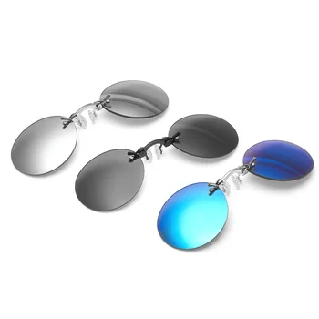 Krog Rimless Sončna Očala Moških Klasično Spono Nos Sončna Očala Moda Matrika Morpheus Moški Mini Brez Okvirjev Blagovne Znamke Oblikovalec Očala