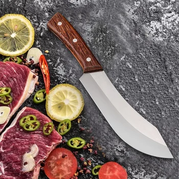 Kuhinjski Nož Iz Nerjavečega Jekla, Mesar Carving Deboning Rezanjem Nož Praktično Sadje Nožem Mesa Cleaver Kuhinja Orodje