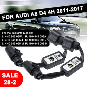 LED Luč Add-on Kabla Modula Dinamičen Zavoj Kazalnik Signala Za Audi A8 2011 2012 2013 2016 2017 2018 2019