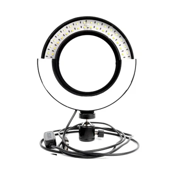LED Obroč Svetlobe Okrogle obročaste Svetilke za Video Youtube Foto Ringlight Make-up Lučka Kamere Foto Studio Fotografija selfie svetlobe