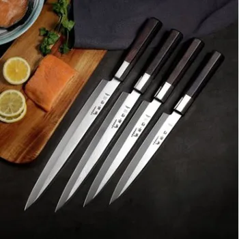 Liang Da Sashimi Nož 5Cr15Mov Visoke Kakovosti Profesionalni Ribji File Nož Losos Suši Nož Kuhinja, Kuhinjski Nož Darilo Polje