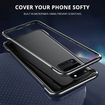Luksuzni Aluminija Telefon Odbijača S20 Samsung S20 Ultra Ohišje Za Samsung Galaxy S20 Plus Kovinski Okvir Zaščitni Pokrov Coque Funda